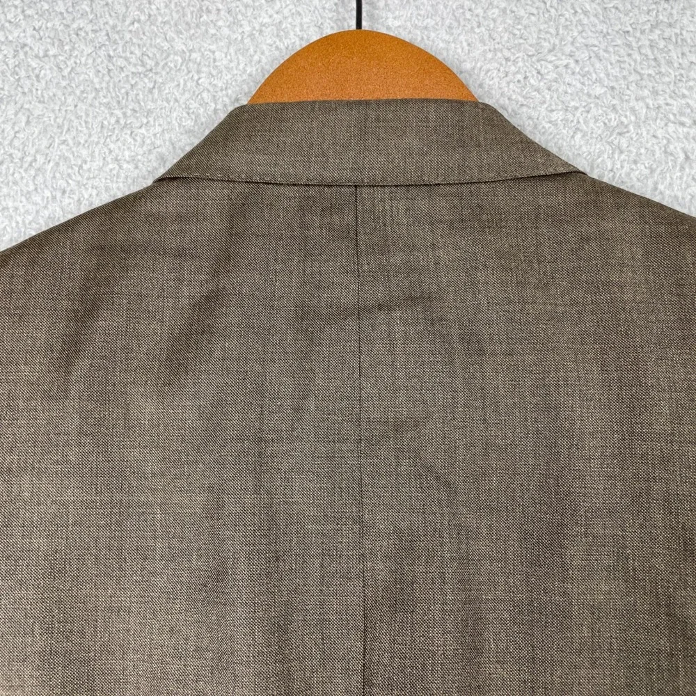 Loro Piana Sport Coat Mens 42R Brown Wool‎ Blazer 3-Button Daniel Cremieux Italy
